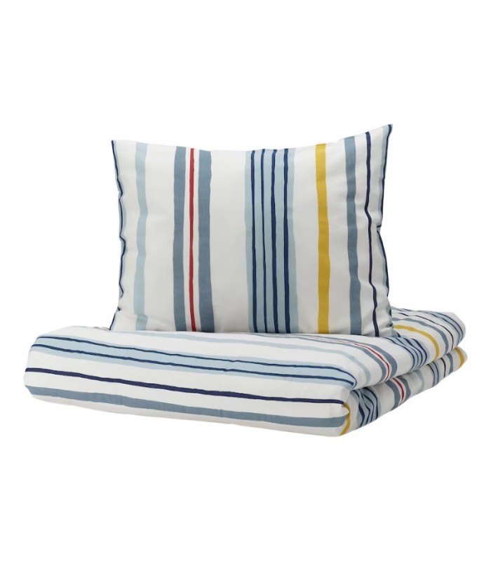 روتختی راه راه ایکیا مدل NATTSLANDA سایز 150x200 روتختی راه راه ایکیا مدل NATTSLANDA سایز 150x200