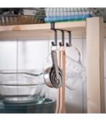 آویز گیره ایی کابینت ایکیا مدل PÅLYCKE رنگ مشکی - تصویر 4