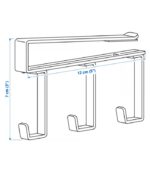 آویز گیره ایی کابینت ایکیا مدل PÅLYCKE رنگ مشکی - تصویر 6