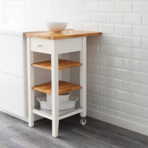 ترولی چوبی ایکیا مدل STENSTORP - تصویر 2