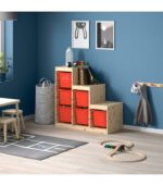 فریم چوبی نظم دهنده ایکیا مدل TROFAST سایز 94x44x91 - تصویر 6