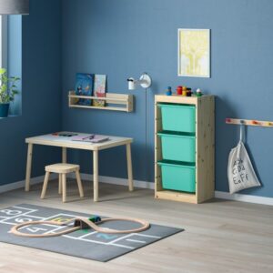 فریم چوبی نظم دهنده ایکیا مدل TROFAST سایز 44x91 - تصویر 2