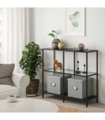 قفسه و یونیت ایکیا مدل VITTSJÖ سایز 100x51 - تصویر 3