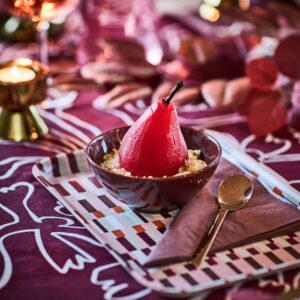 سینی ایکیا مدل HÖSTAGILLE طرح پایزی - تصویر 2