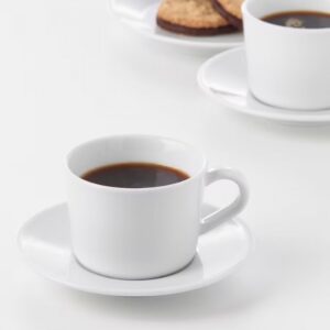 فنجان و نعلبکی ایکیا مدل IKEA ۳۶۵+ حجم ۱۳۰ میلی‌لیتر - تصویر 2