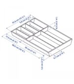 جا قاشق چنگالی ایکیا مدل UPPDATERA سایز 32x50 - تصویر 4