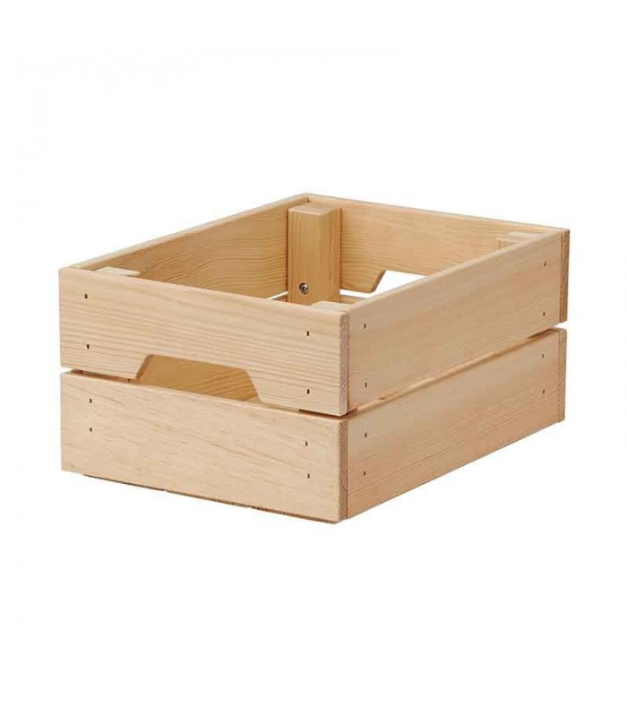 جعبه چوبی ایکیا مدل KNAGGLIG جعبه چوبی ایکیا KNAGGLIG، عرض ۲۳ و عمق ۳۱ سانتیمتر