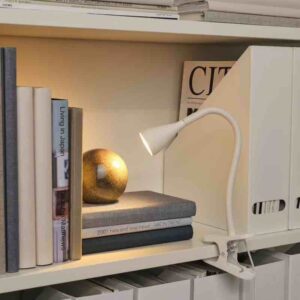 چراغ مطالعه گیره دار LED ایکیا مدل NAVLINGE سفید - تصویر 2