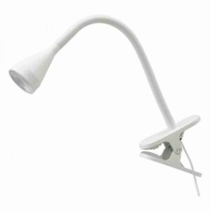 چراغ مطالعه گیره دار LED ایکیا مدل NAVLINGE سفید