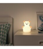 چراغ خواب LED اتاق کودک ایکیا مدل TÖVÄDER طرح خرس - تصویر 2