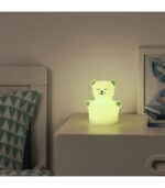 چراغ خواب LED اتاق کودک ایکیا مدل TÖVÄDER طرح خرس - تصویر 4