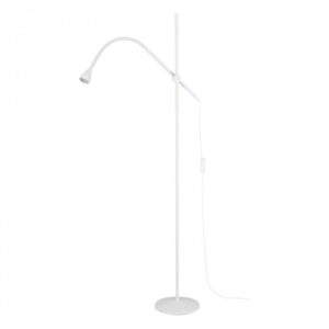 چراغ ایستاده کنار مبلی ایکیا مدل NAVLINGE رنگ سفید