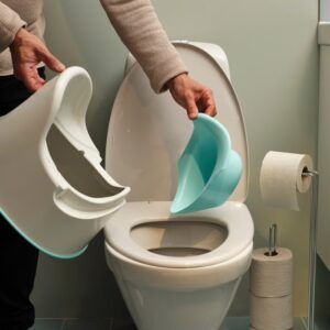 توالت فرنگی کودک ایکیا مدل LOCKIG رنگ فیروزه‌ای - تصویر 2