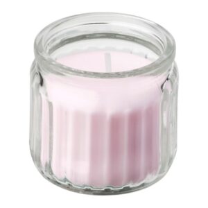 شمع معطر ایکیا مدل LUGNARE صورتی