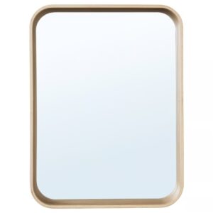 آینه دور چوبی ایکیا مدل DVÄRGSYREN سایز 28x37