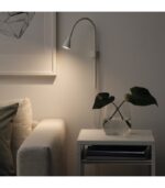 چراغ دیواری و گیره‌دار LED ایکیا مدل NAVLINGE سفید - تصویر 4