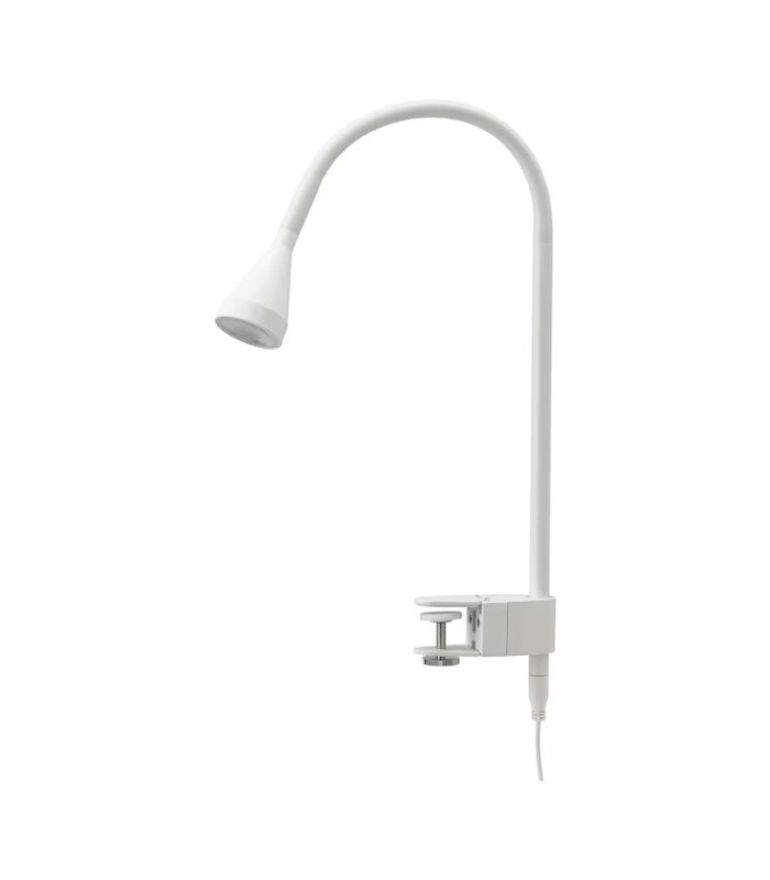 چراغ دیواری و گیرهدار LED ایکیا مدل NAVLINGE سفید چراغ دیواری و گیرهدار LED ایکیا مدل NAVLINGE سفید
