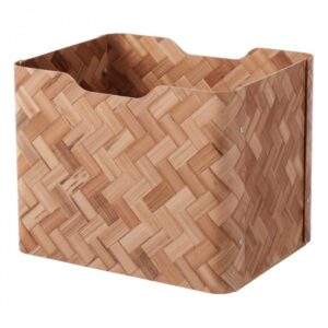 جعبه بامبو ایکیا مدل BULLIG سایز 25x32x25