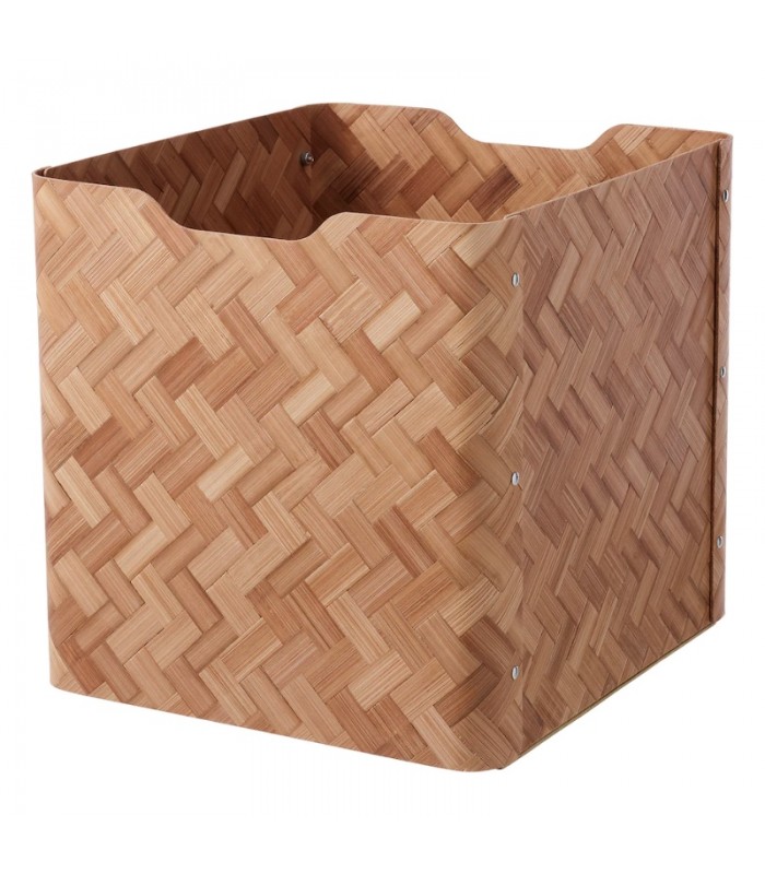 جعبه بامبو ایکیا مدل BULLIG سایز 32x35x33 جعبه بامبو ایکیا مدل BULLIG سایز 32x35x33