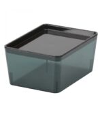 باکس دودی شفاف ایکیا مدل KUGGIS سایز 13x18x8