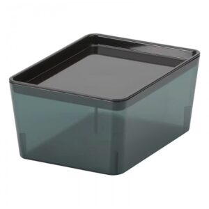 باکس دودی شفاف ایکیا مدل KUGGIS سایز 13x18x8