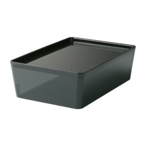باکس دودی شفاف ایکیا مدل KUGGIS سایز 18x26x8