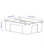 باکس دسته دار ایکیا مدل SAMLA سایز 37x25x12 - تصویر 6