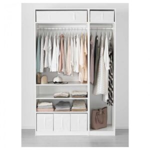 باکس ذخیره سفید ایکیا مدل SKUBB سایز 43x53x19 - تصویر 2