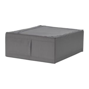 باکس ذخیره خاکستری ایکیا مدل SKUBB سایز 43x53x19