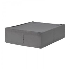 باکس ذخیره سازی ایکیا مدل SKUBB سایز65x53x19 خاکستری تیره