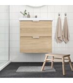 پادری توپک ایکیا مدل TOFTBO خاکستری سفید سایز40x60 - تصویر 4