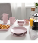 پیش دستی صورتی ایکیا مدل FÄRGKLAR قطر ۲۰ سانتی متر - تصویر 4
