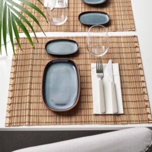 دیس ایکیا مدل GLADELIG سایز20x13 رنگ آبی - تصویر 2
