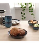 بشقاب گود ایکیا مدل GLADELIG رنگ آبی سایز ۲۱ cm - تصویر 3