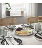 بشقاب طرح دار ایکیا مدل SILVERSIDA قطر ۲۶ سانتی متری - تصویر 3