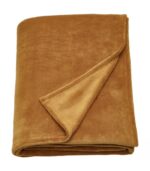 پتو و روتختی ایکیا مدل TRATTVIVA سایز 150x250 قهوه ایی زرد