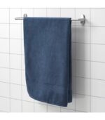 حوله حمام ایکیا مدل FREDRIKSJON سایز 100x150 آبی تیره - تصویر 4