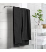 حوله مشکی ایکیا مدل GULVIAL سایز 150x100 - تصویر 2