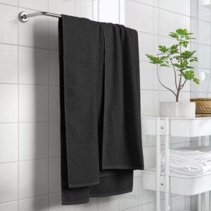 حوله مشکی ایکیا مدل GULVIAL سایز 150x100 - تصویر 2