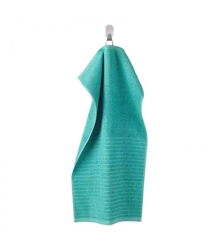 حوله ایکیا مدل VÅGSJÖN رنگ فیروزه ایی سایز 40x70 حوله ایکیا مدل VÅGSJÖN رنگ فیروزه ایی سایز 40x70