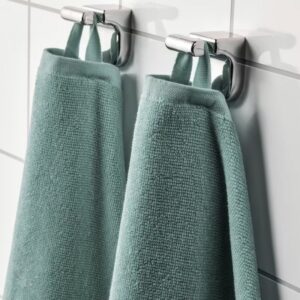 حوله ایکیا مدل VÅGSJÖN فیروزه ایی تیره سایز 40x70 - تصویر 2