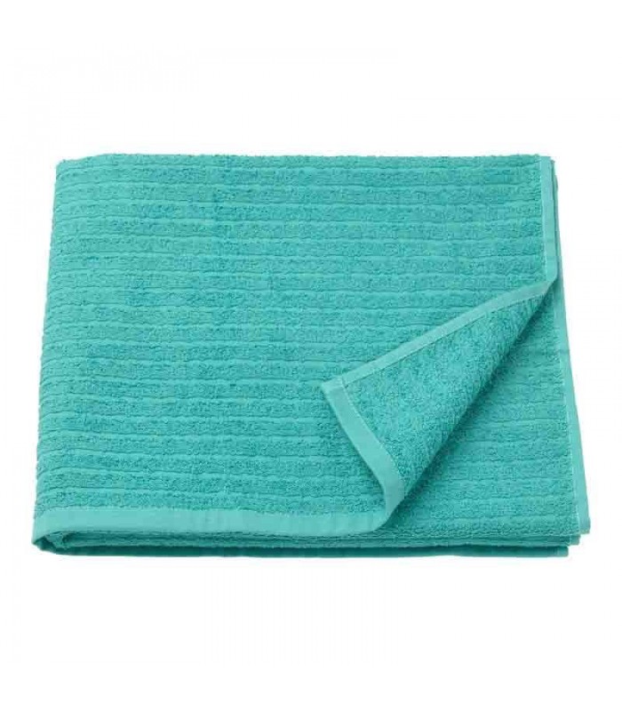 حوله ایکیا مدل VÅGSJÖN رنگ فیروزه ایی سایز 70x140 حوله ایکیا مدل VÅGSJÖN رنگ فیروزه ایی سایز 70x140
