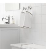 حوله دست ایکیا مدل VIKFJÄRD رنگ سفید سایز 30x30 - تصویر 2