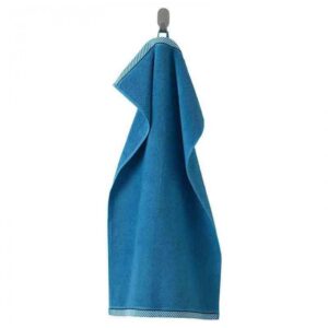 حوله دست ایکیا مدل VIKFJÄRD سایز 40x70 سانتی متر رنگ آبی