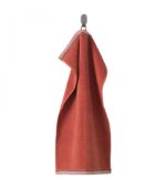 حوله دست ایکیا مدل VIKFJÄRD سایز 40x70 سانتی متر رنگ قرمز