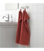 حوله دست ایکیا مدل VIKFJÄRD سایز 40x70 سانتی متر رنگ قرمز - تصویر 2