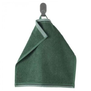 حوله دست ایکیا مدل VIKFJÄRD رنگ سبز سایز 30x30