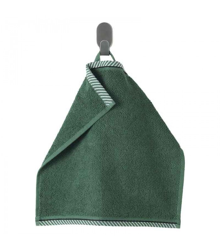 حوله دست ایکیا مدل VIKFJÄRD رنگ سبز سایز 30x30 حوله دست ایکیا مدل VIKFJÄRD رنگ سبز سایز 30x30