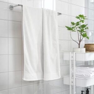 حوله ایکیا مدل VINARN سایز 100x150 رنگ سفید - تصویر 2