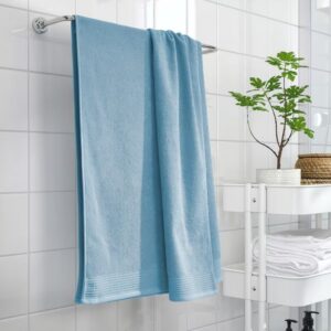 حوله ایکیا مدل VINARN سایز 100x150 رنگ آبی - تصویر 2